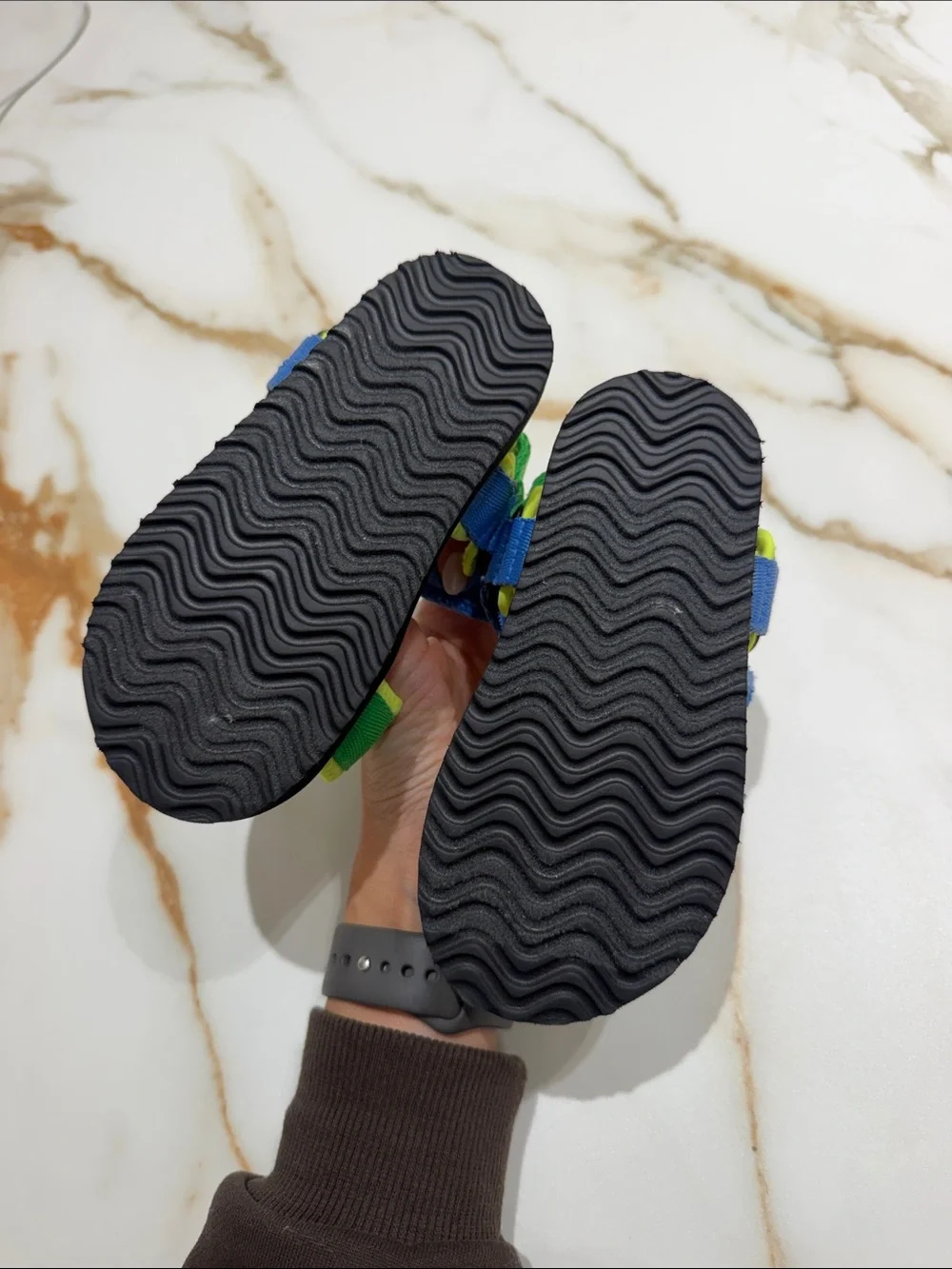 Gap Kids Blue & Green Outdoor Play Sandals